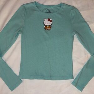 Hello Kitty Aeropostale Blue Long Sleeve shirt